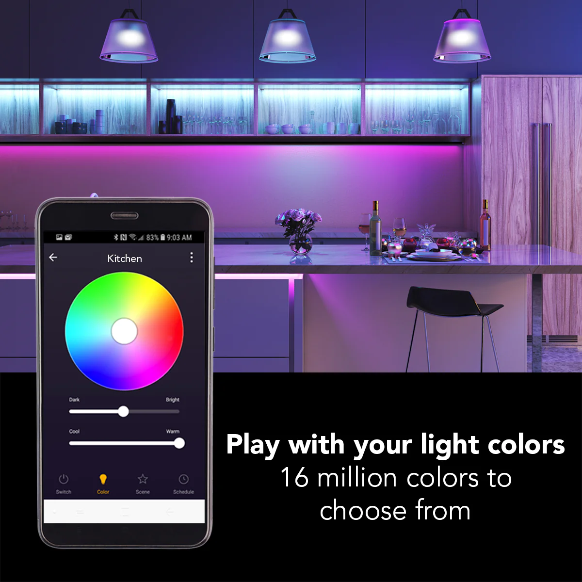 6" Smart WiFi RGB+White LED Conversion Kit - Image 10