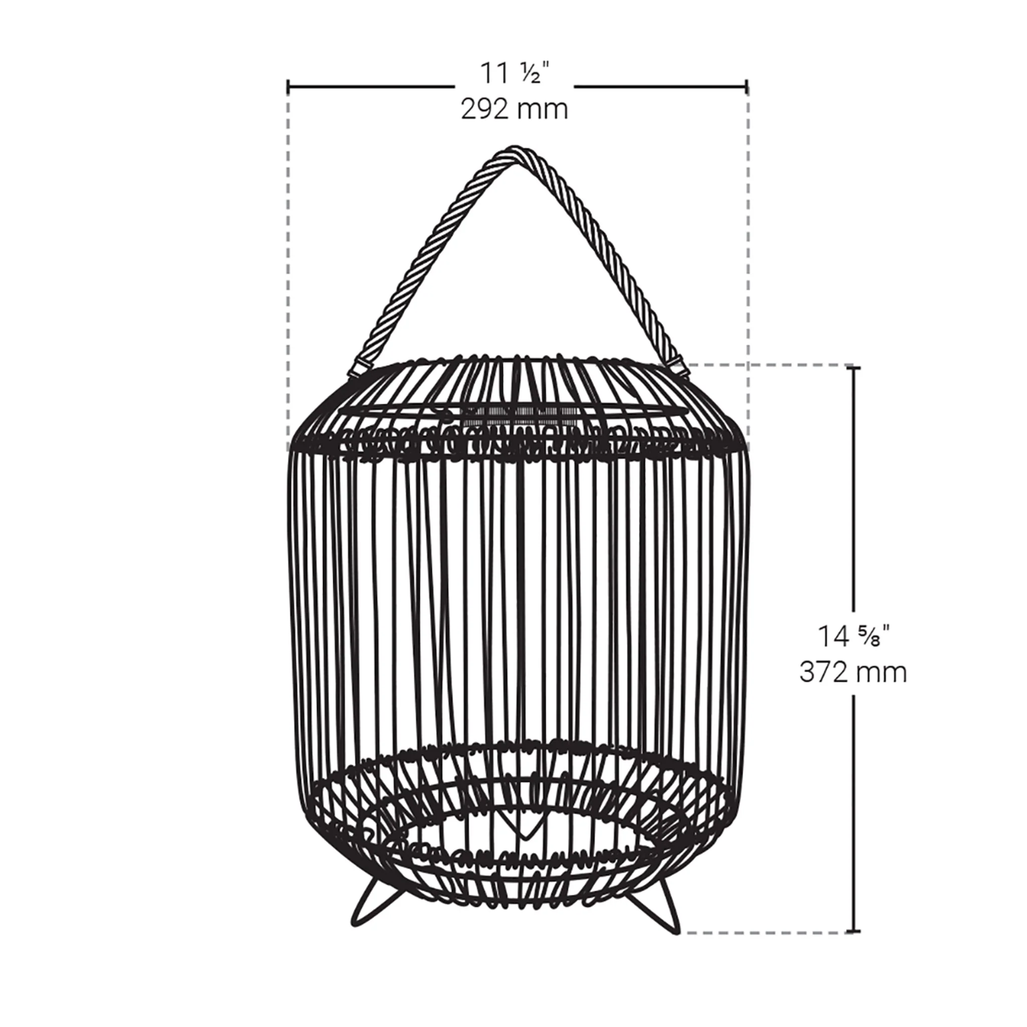 Tulum Smart Solar Outdoor Patio Garden LED Light 11x 15 In. - Black - Image 3