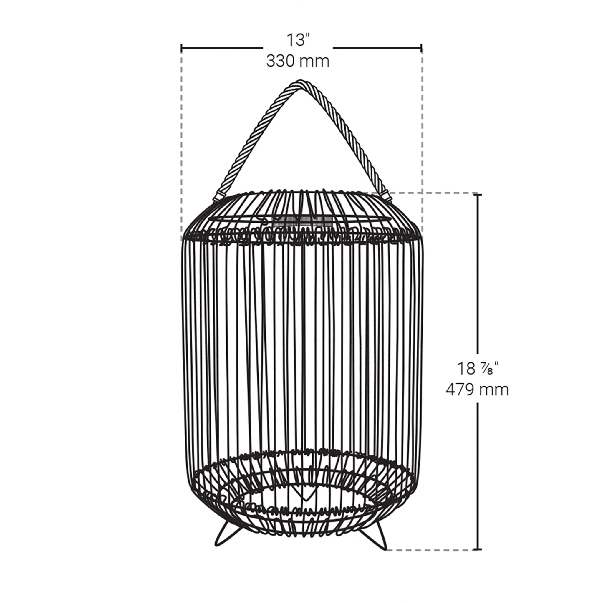 Tulum Smart Solar Outdoor Patio Garden LED Light 13 X 19 In. - Beige - Image 3